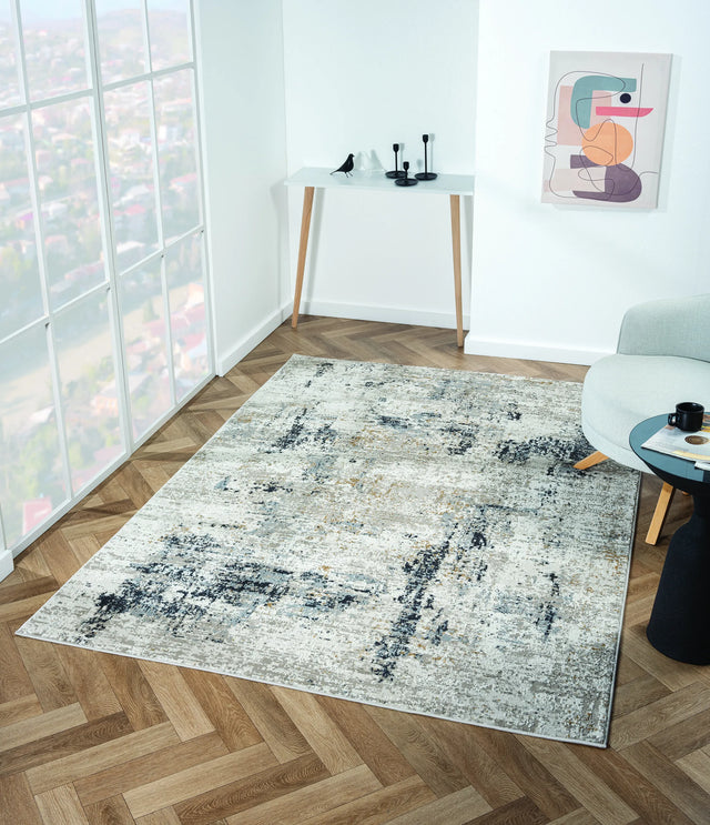 United Weavers Everlasting Laurel Beige Rug - room scene