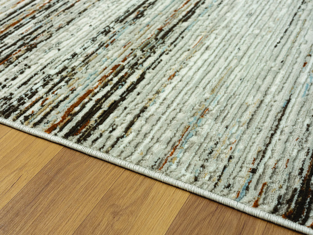 United Weavers Everlasting Marilyn Blue Rug - close-up detail