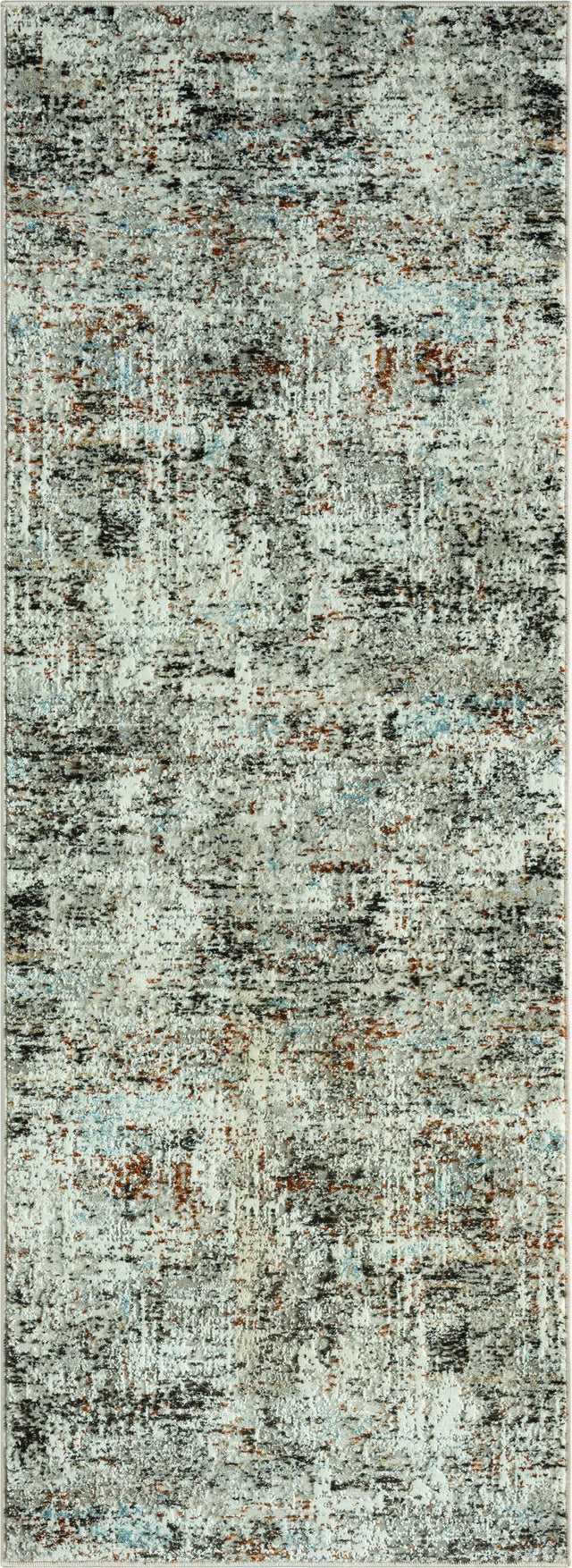 United Weavers Everlasting Orren Blue Rug - runner front view