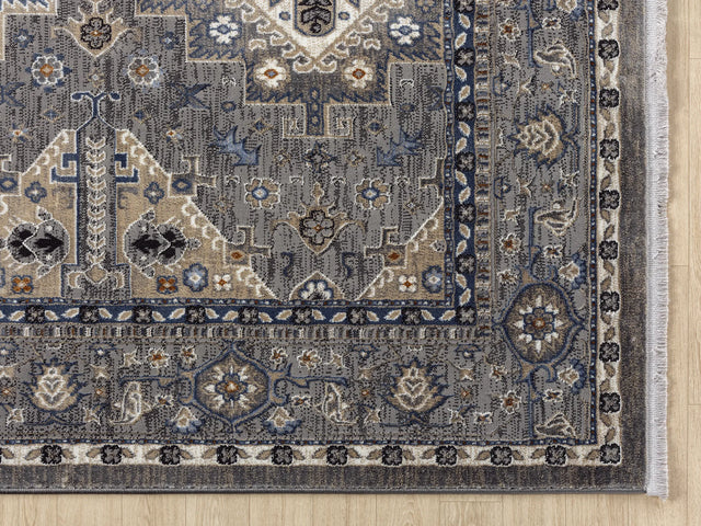 United Weavers Hudson Magi Grey Rug - angle view