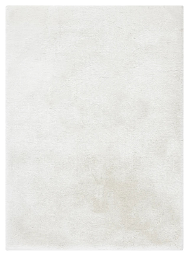 United Weavers Lavish Solid United Weavers Lavish Solid Plush White Rug - front view