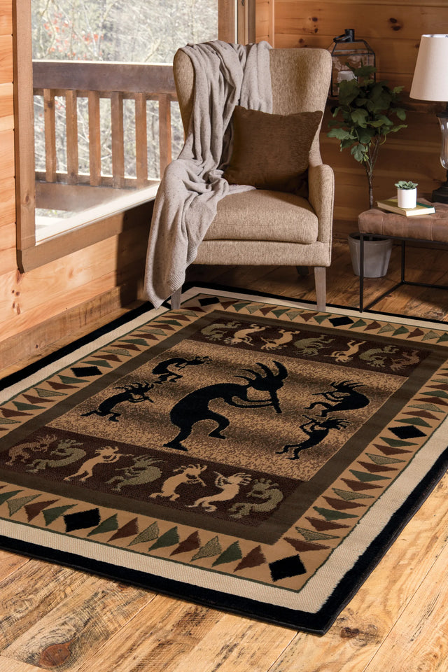 United Weavers Legends Koko Multi Rug - room scene