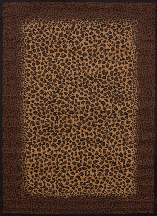 United Weavers Legends Leopard Skin Multi Rug - front view