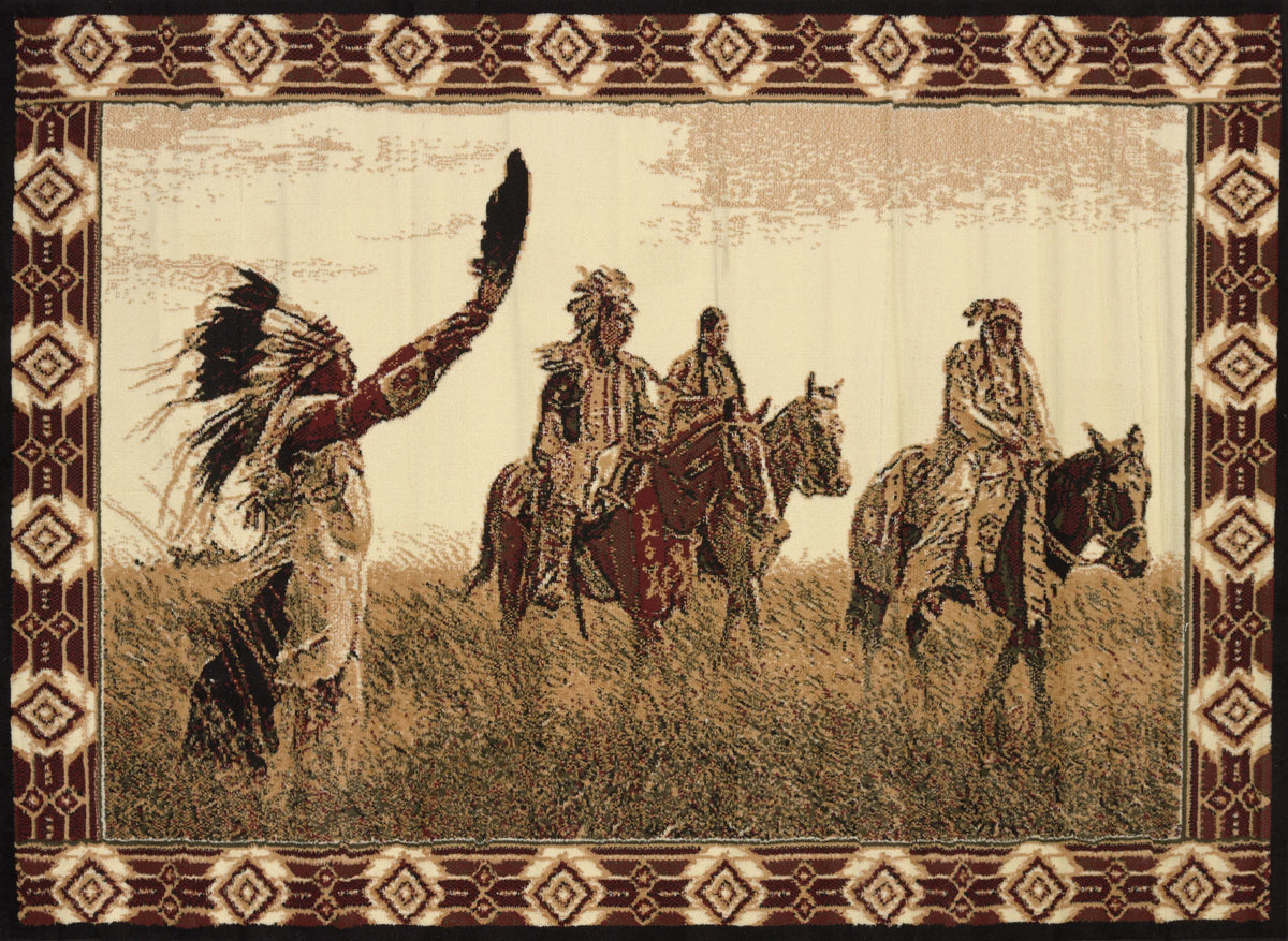 United Weavers Legends Sending Out Multi Rug - front view