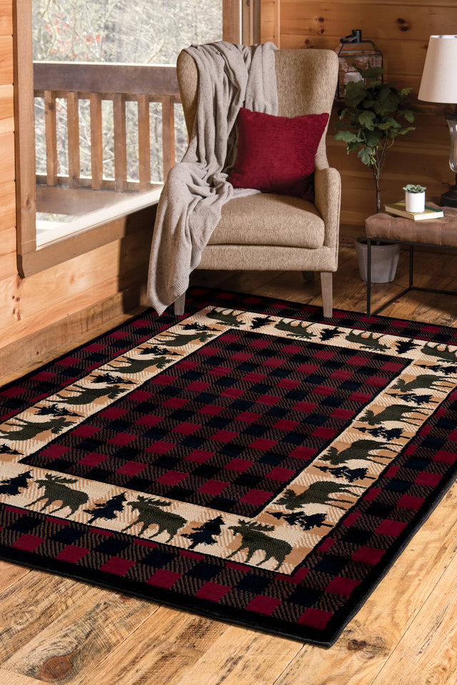 United Weavers Legends Woodlands Multi Rug - room scene