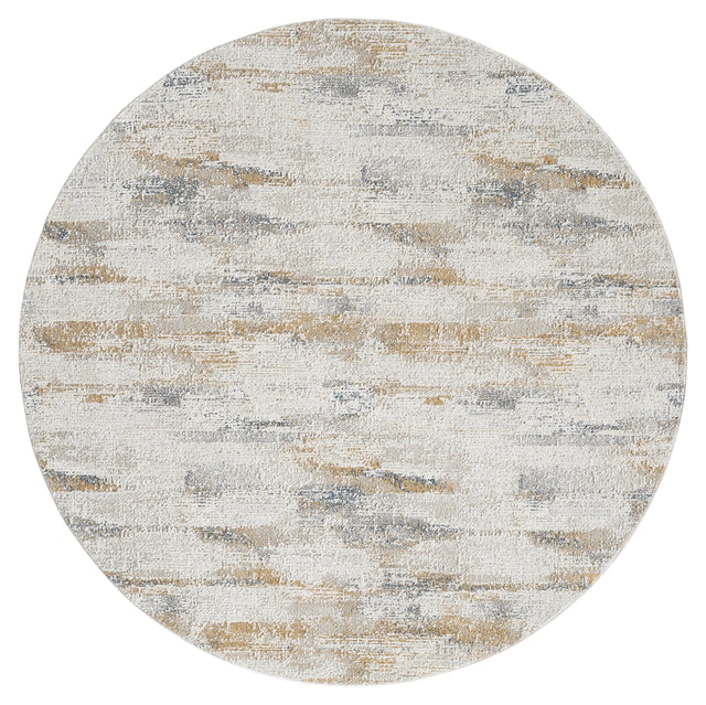 United Weavers Lexington Alexis Grey Rug - round front view