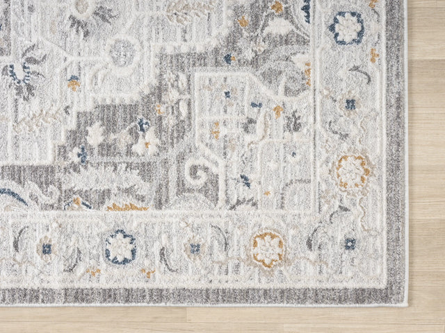 United Weavers Lexington Dakota Grey Rug - angle view
