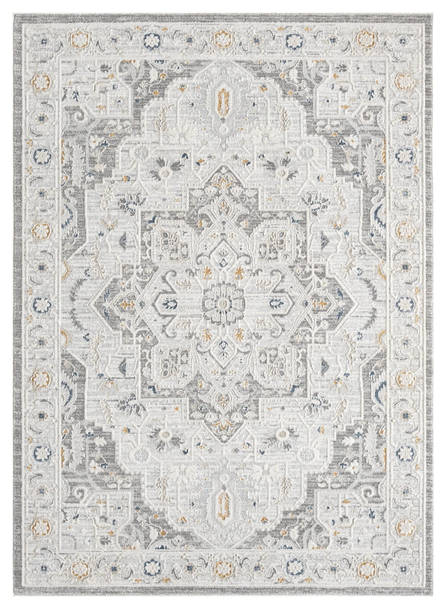 United Weavers Lexington Dakota Grey Rug - front view