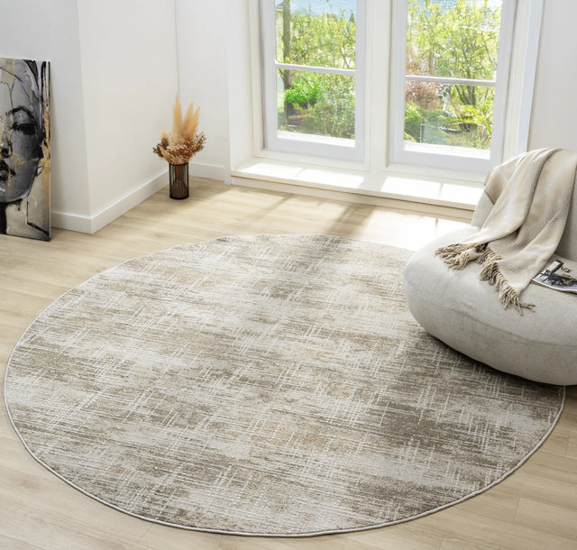 United Weavers Lexington Lady Brown Rug - round room scene