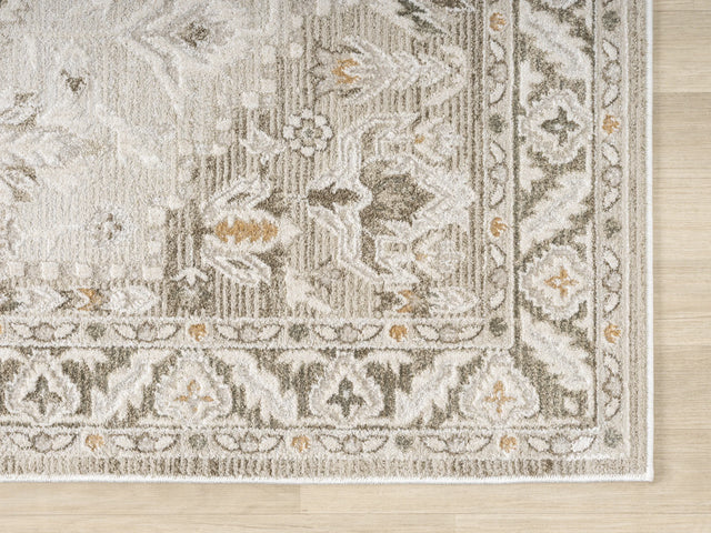 United Weavers Lexington Lily Beige Rug - angle view