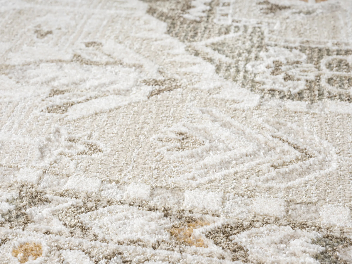United Weavers Lexington Lily Beige Rug - close-up detail