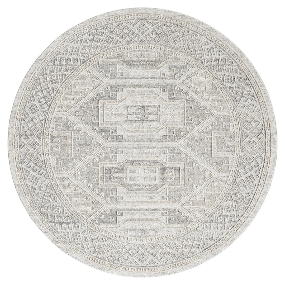 United Weavers Lexington Molly Beige Rug - round front view
