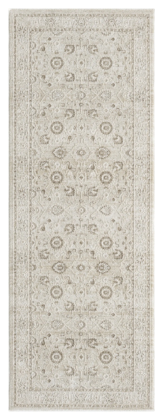 United Weavers Lexington Rosebud Brown Rug - runner front view