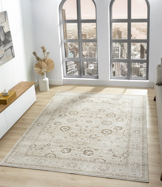 United Weavers Lexington Rosebud Brown Rug - room scene