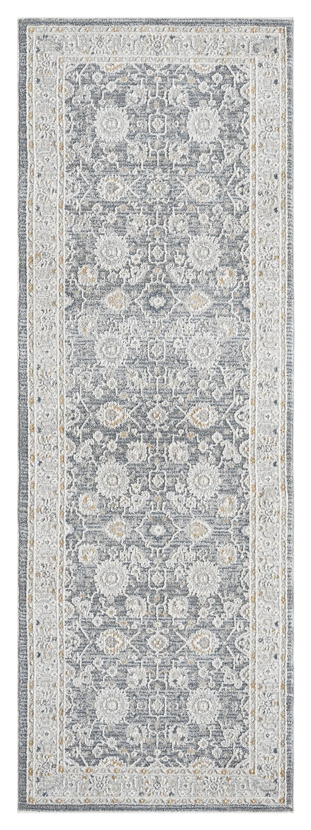 United Weavers Lexington Rosebud Grey Rug - runner front view