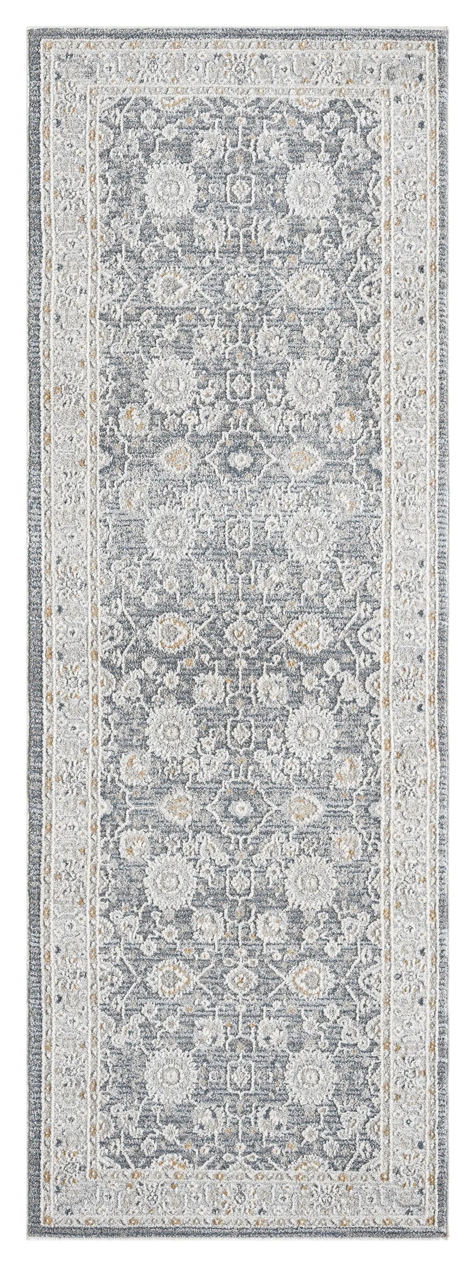United Weavers Lexington Rosebud Grey Rug - runner front view