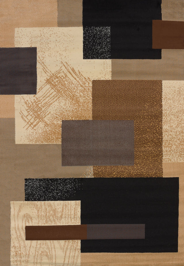 United Weavers Manhattan Soho Brown Rug - front view