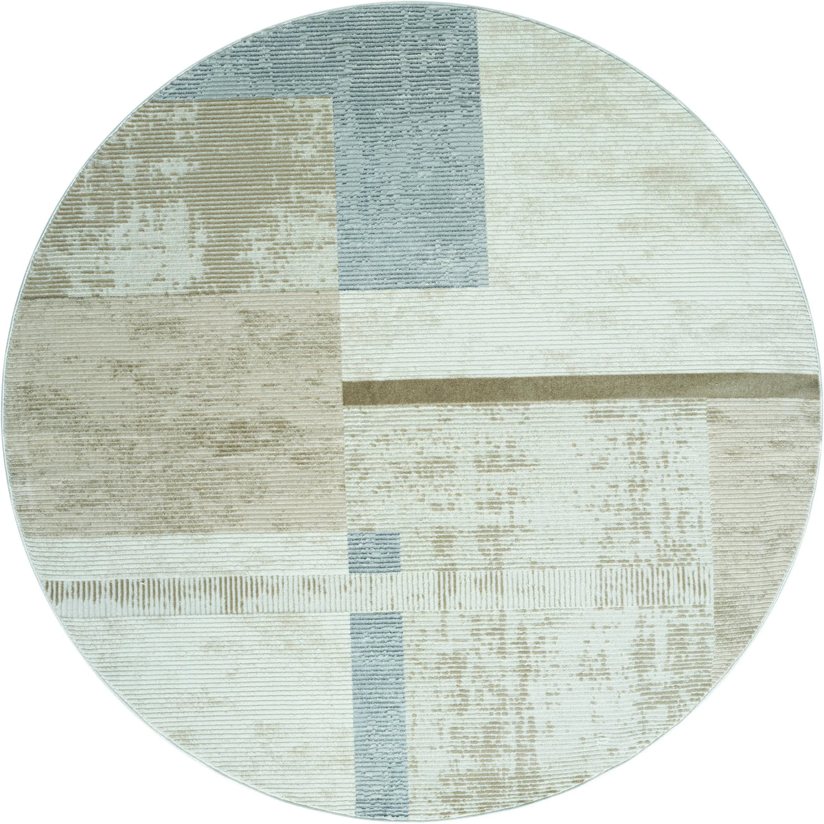 United Weavers Orion Atlas Beige Rug - round front view