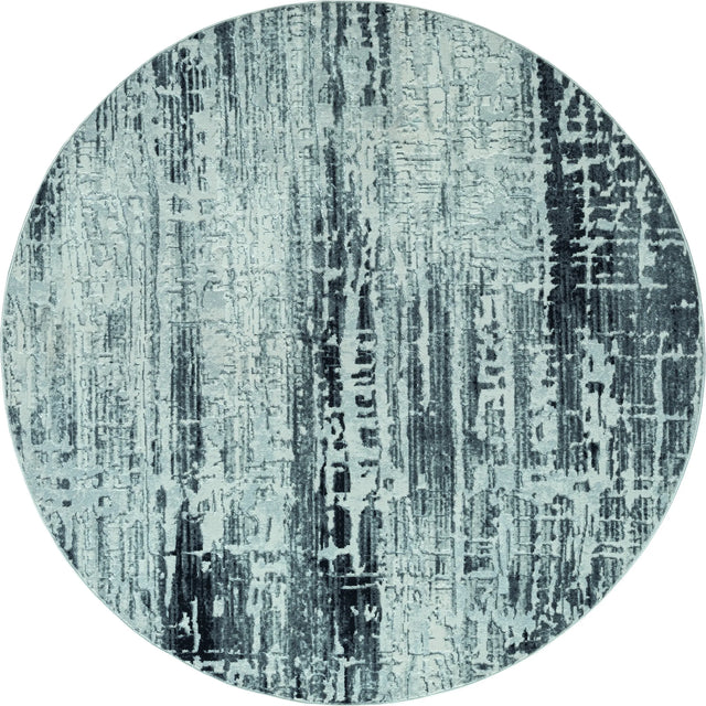 United Weavers Orion Cosmo Grey Rug - round front view