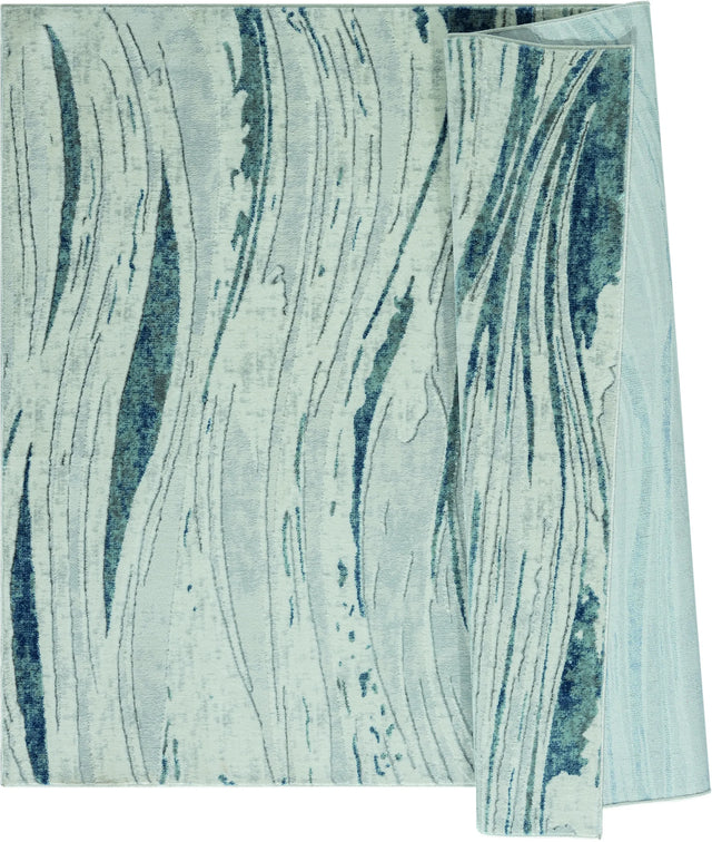 United Weavers Orion Evangeline Blue Rug - backing detail