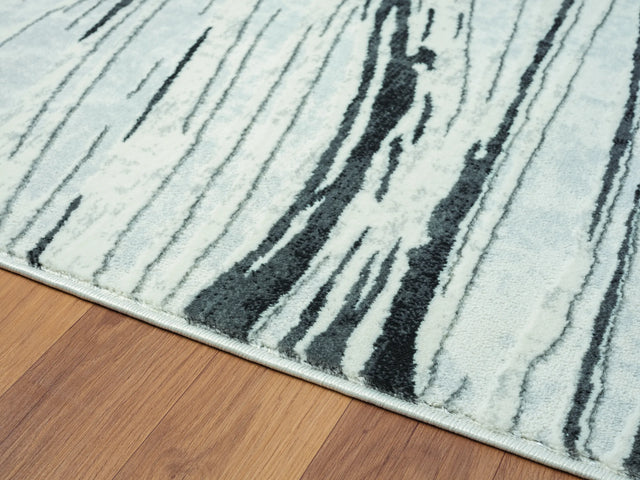 United Weavers Orion Evangeline Grey Rug - pile height detail