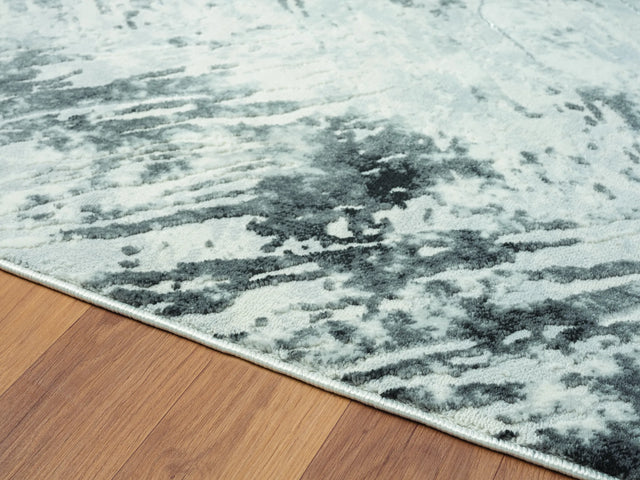 United Weavers Orion Iris Grey Rug - pile height detail