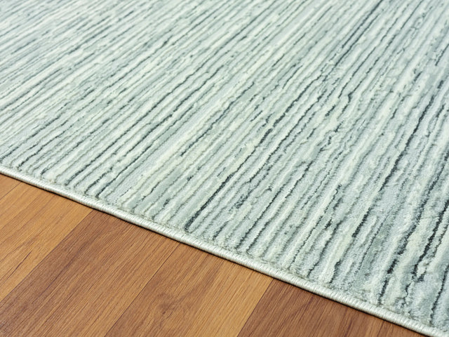 United Weavers Orion Penelope Grey Rug - pile height detail