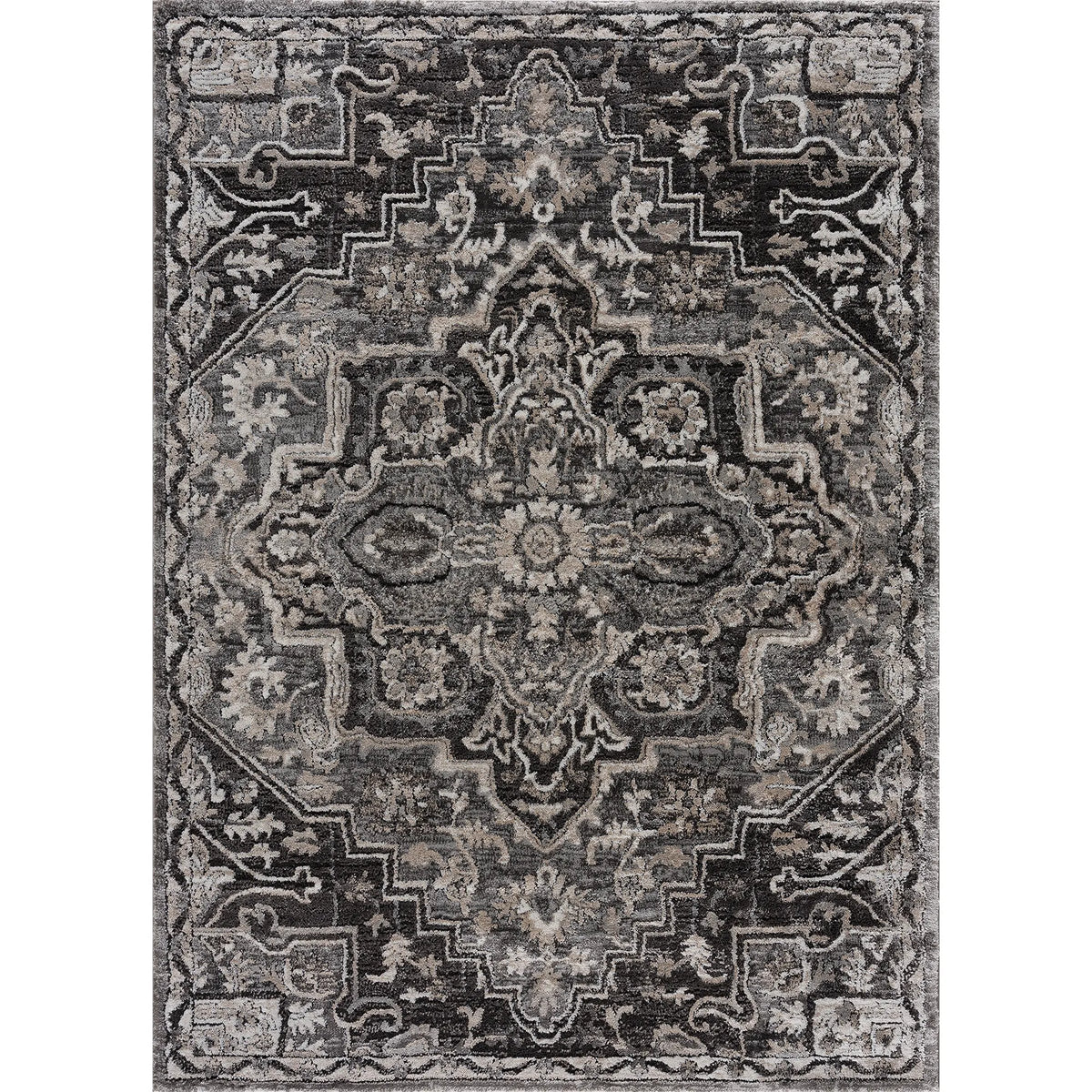 United Weavers Portsmouth Ancient Land Grey Rug - front view