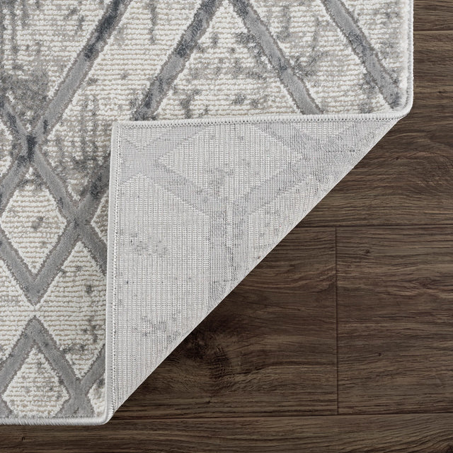 United Weavers Reserve Broadway Grey Rug - backing detail