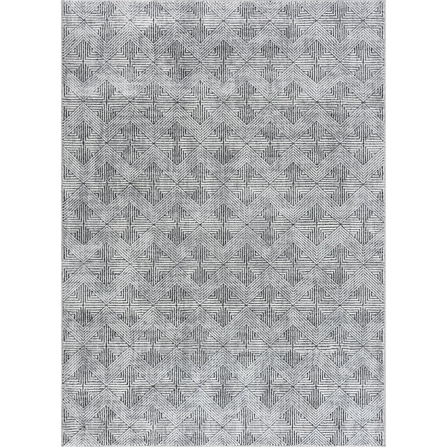 United Weavers Reserve La Luna Black Rug - front view