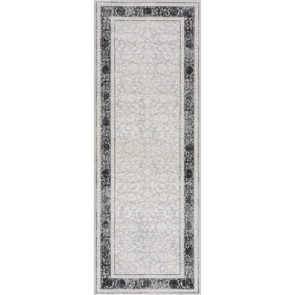United Weavers Reserve Milestone Grey Rug - runner front view