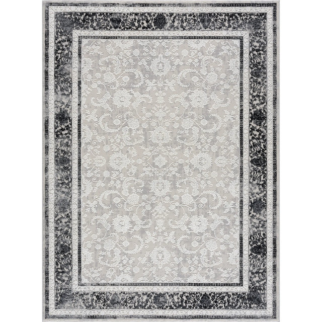 United Weavers Reserve Milestone Grey Rug - front view