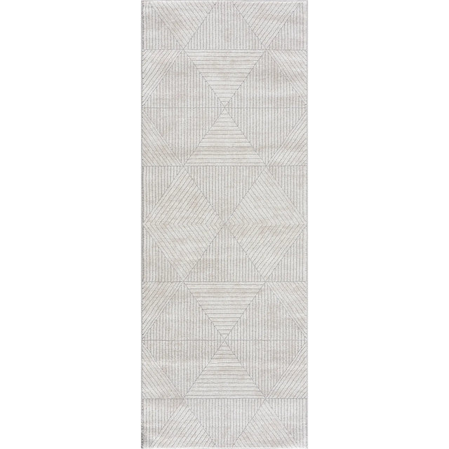United Weavers Reserve Montana White Rug - runner front view