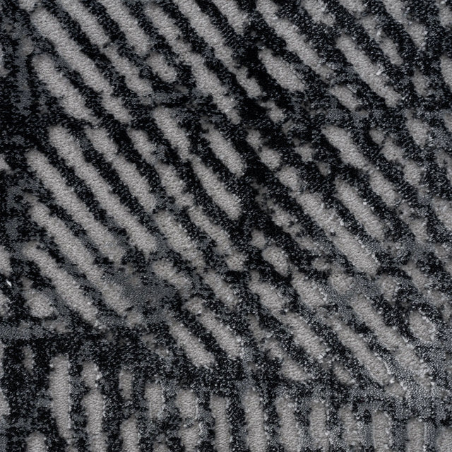 United Weavers Reserve Moodys Grey Rug - close-up detail