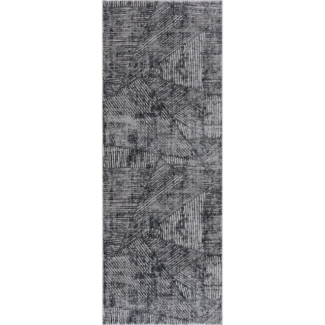 United Weavers Reserve Moodys Grey Rug - runner front view