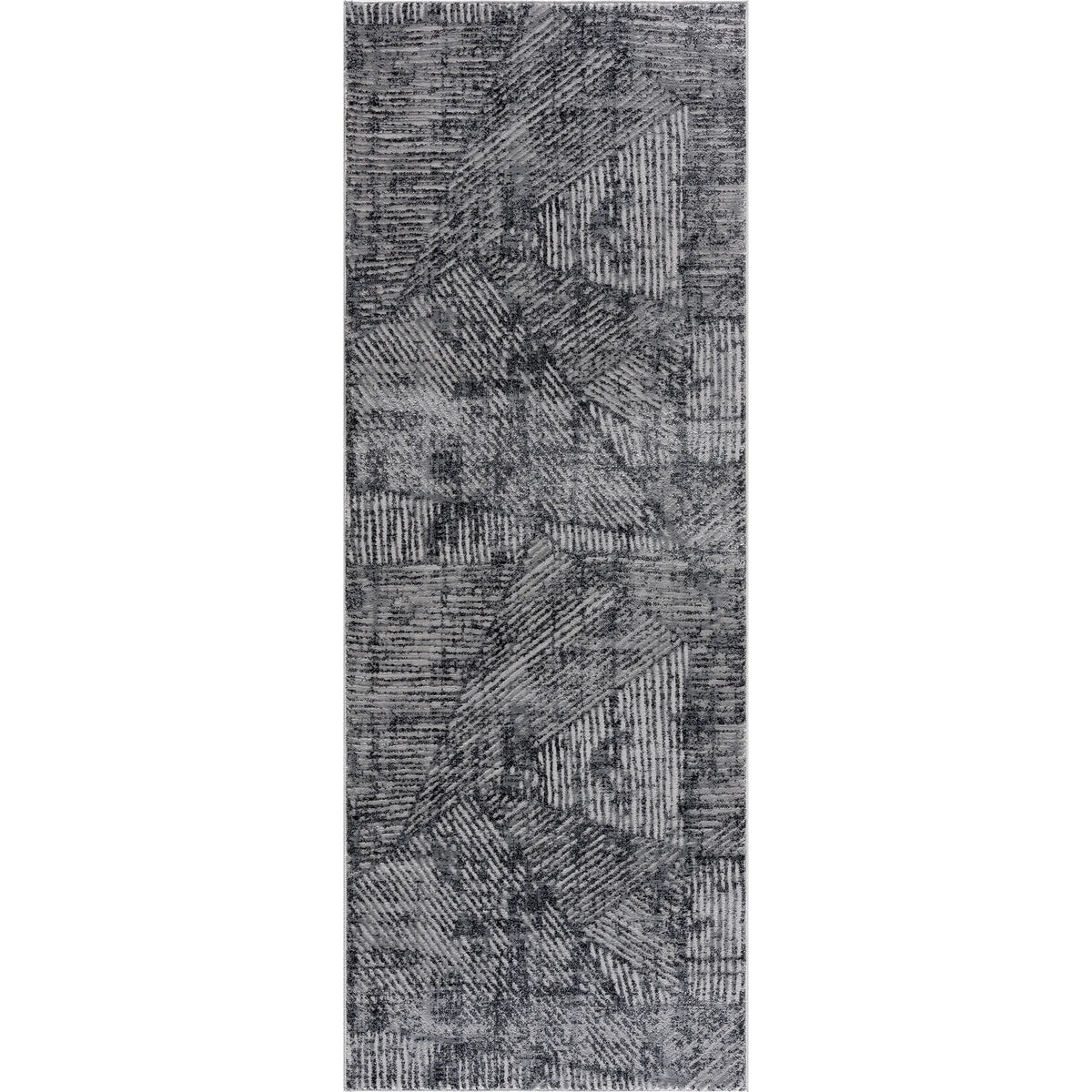 United Weavers Reserve Moodys Grey Rug - runner front view