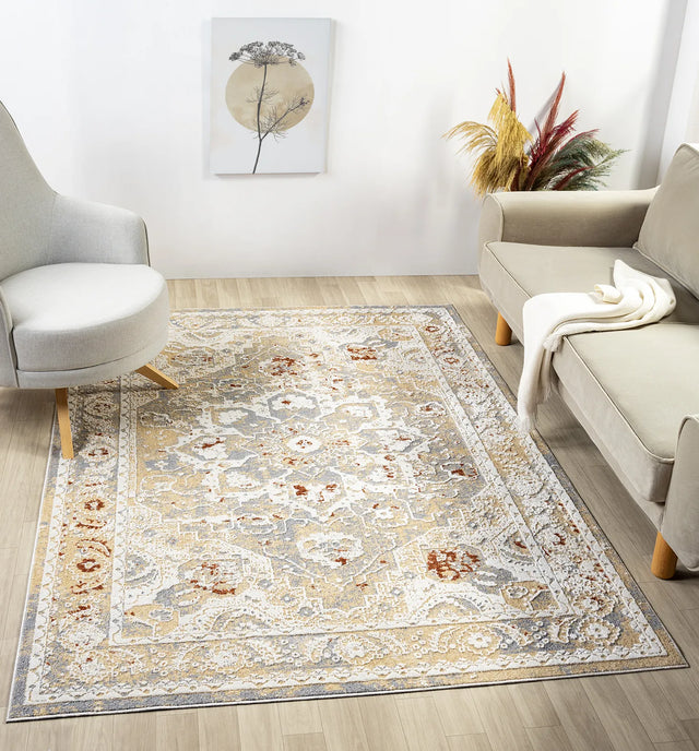 United Weavers Stratton Camry Beige Rug - room scene