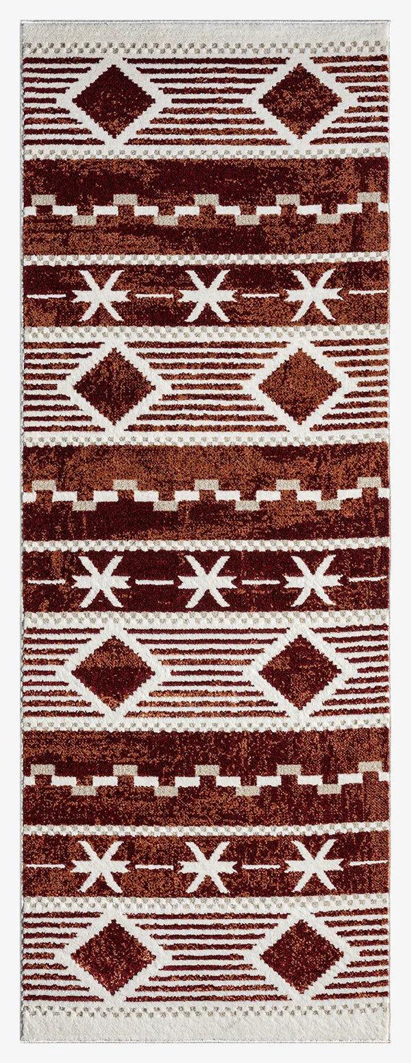 United Weavers Stratton Orchard Burgundy Rug - runner front view
