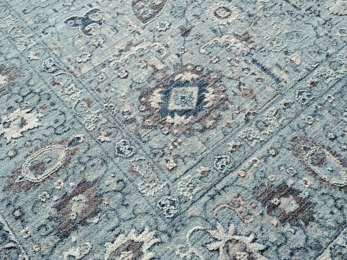 United Weavers Armada Clermont Blue Rug - close-up detail