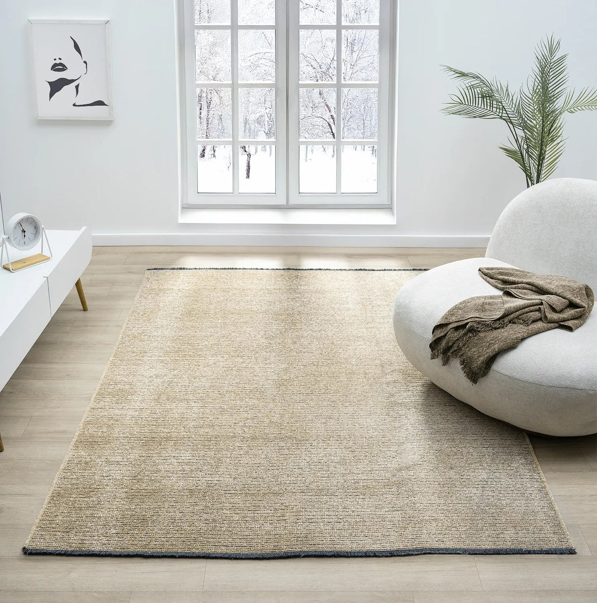 United Weavers Emerson Glory Beige Rug - room scene