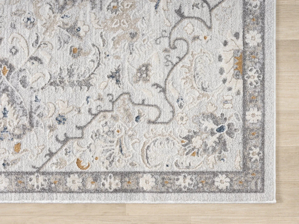United Weavers Lexington Darcy Grey Rug - angle view