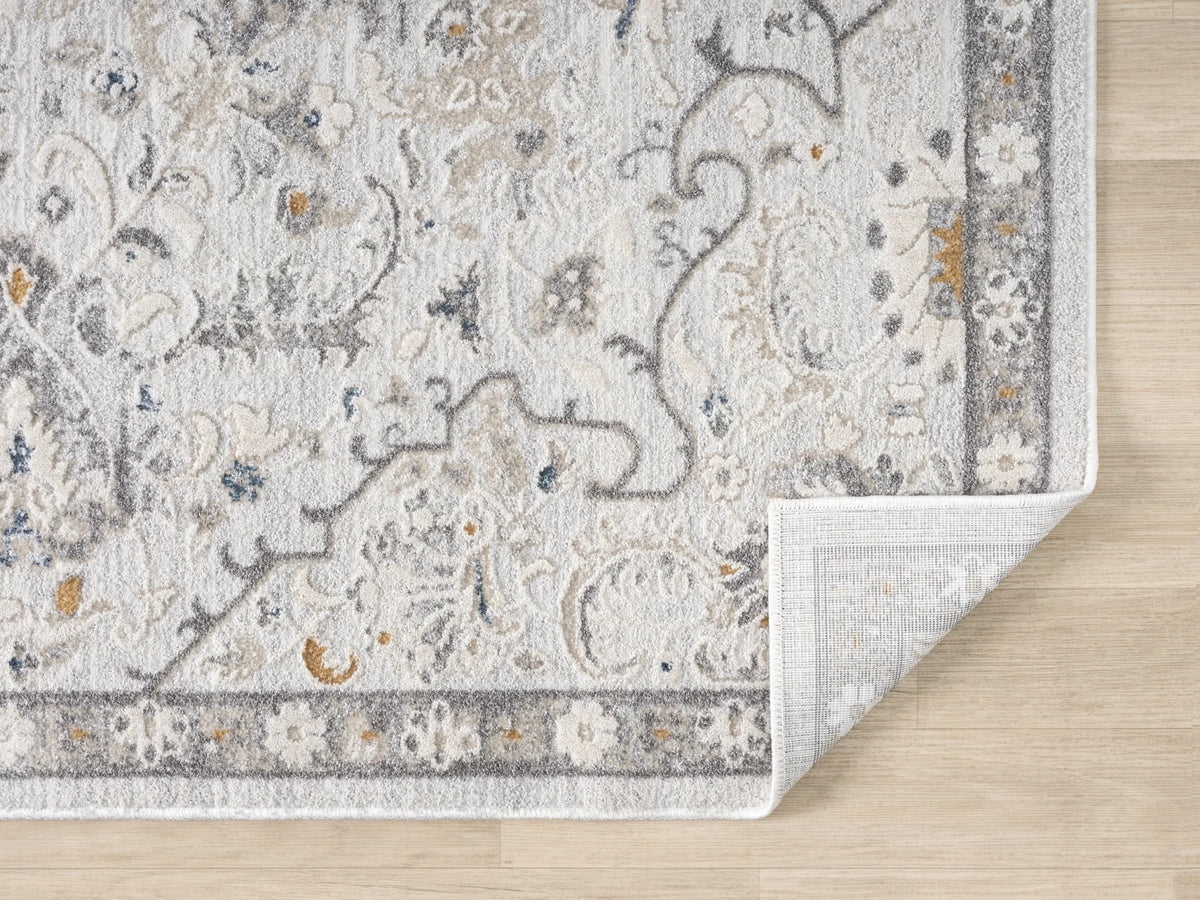 United Weavers Lexington Darcy Grey Rug - backing detail