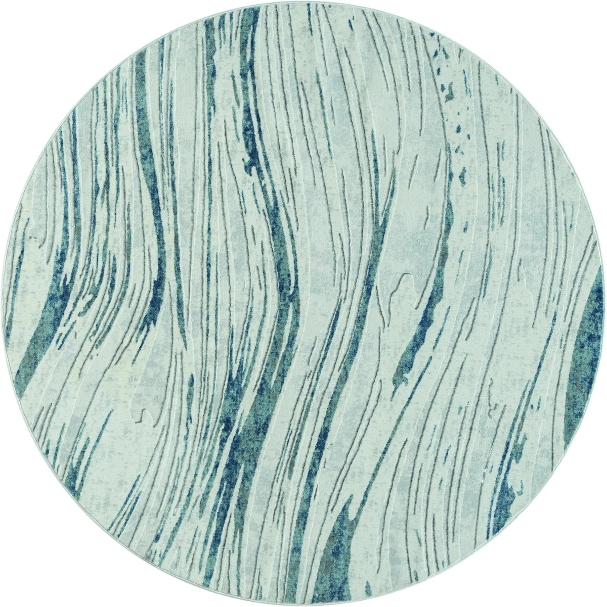 United Weavers Orion Evangeline Blue Rug - round front view