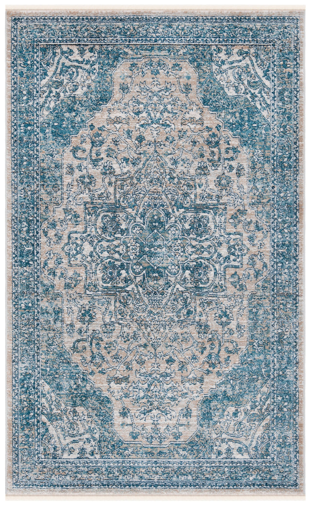 Safavieh Victoria Vicb910F Blue/Grey Rug.
