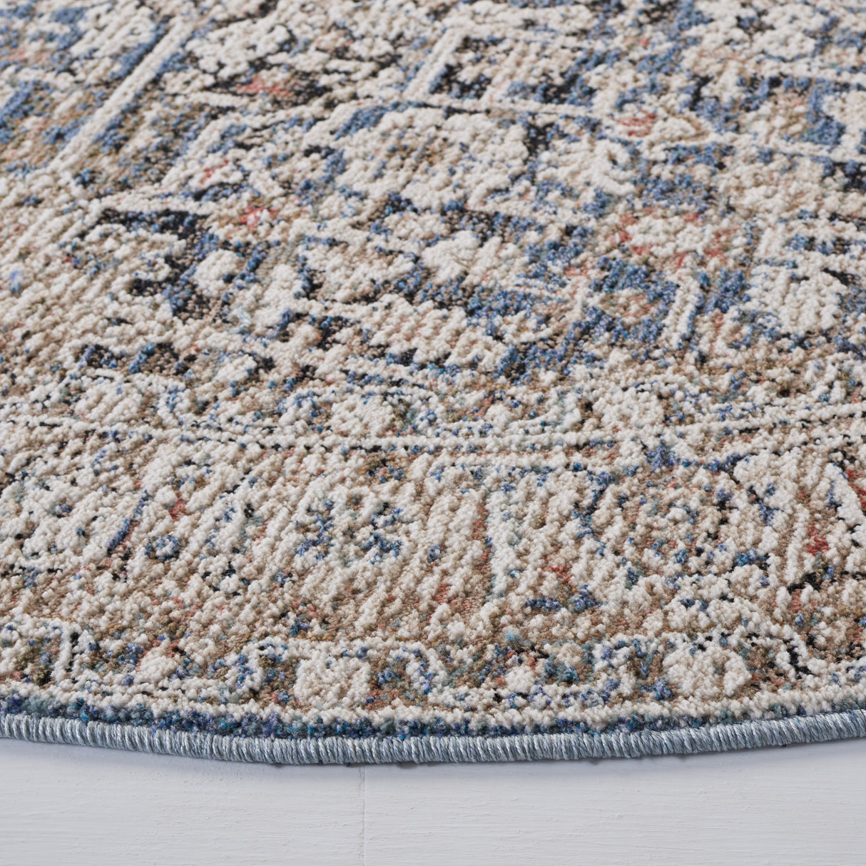 Safavieh Vivaldi Viv546M Blue/Ivory Rug.