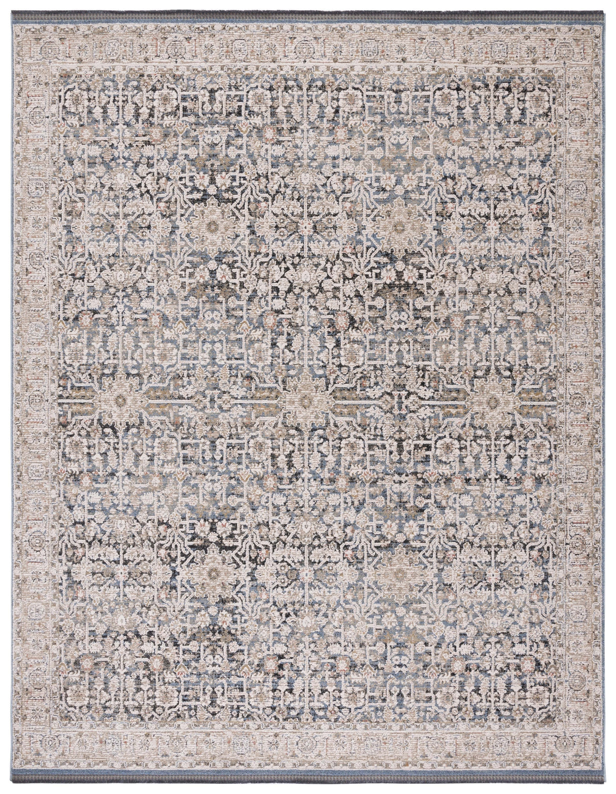 Safavieh Vivaldi Viv546M Blue/Ivory Rug.