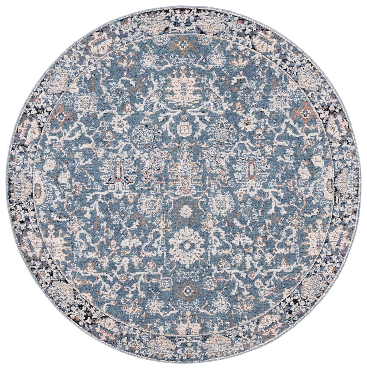 Safavieh Vivaldi Viv561N Navy/Ivory Rug.