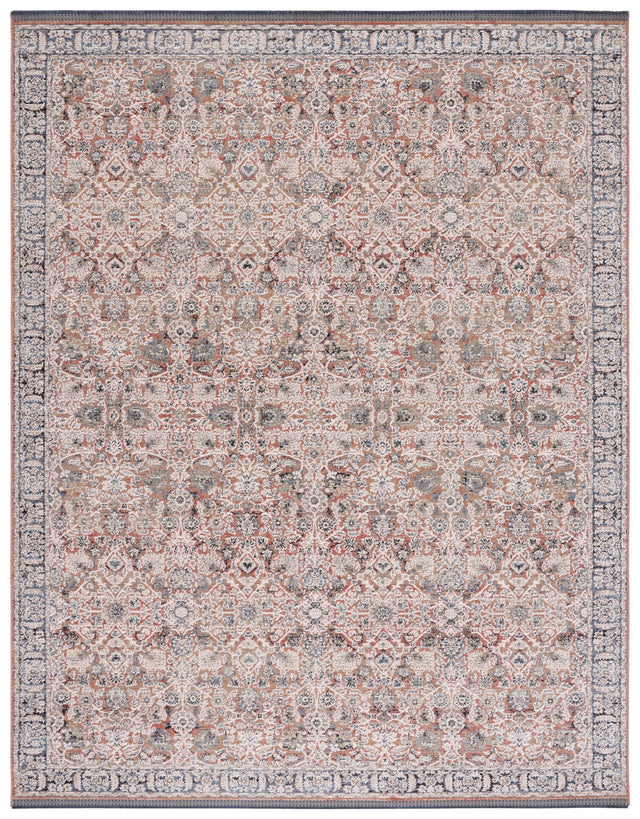 Safavieh Vivaldi Viv562N Navy/Rust Rug.