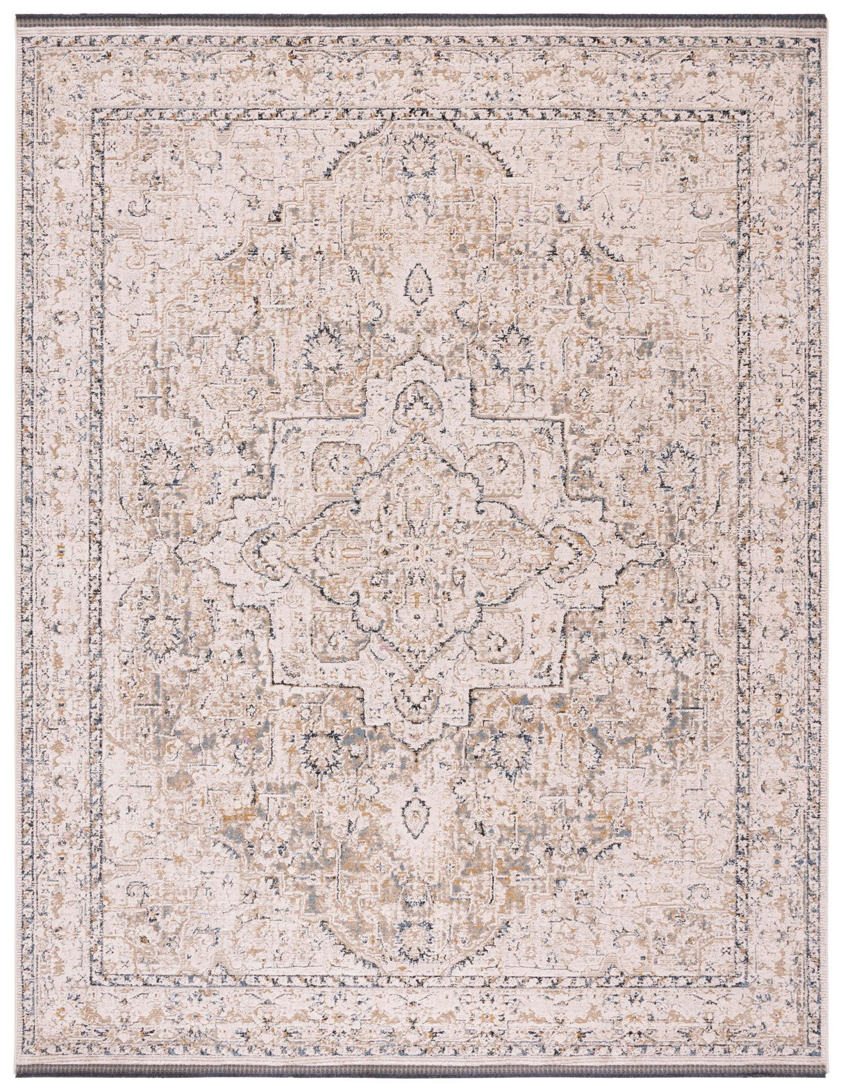 Safavieh Vivaldi Viv595A Ivory/Light Olive Rug.