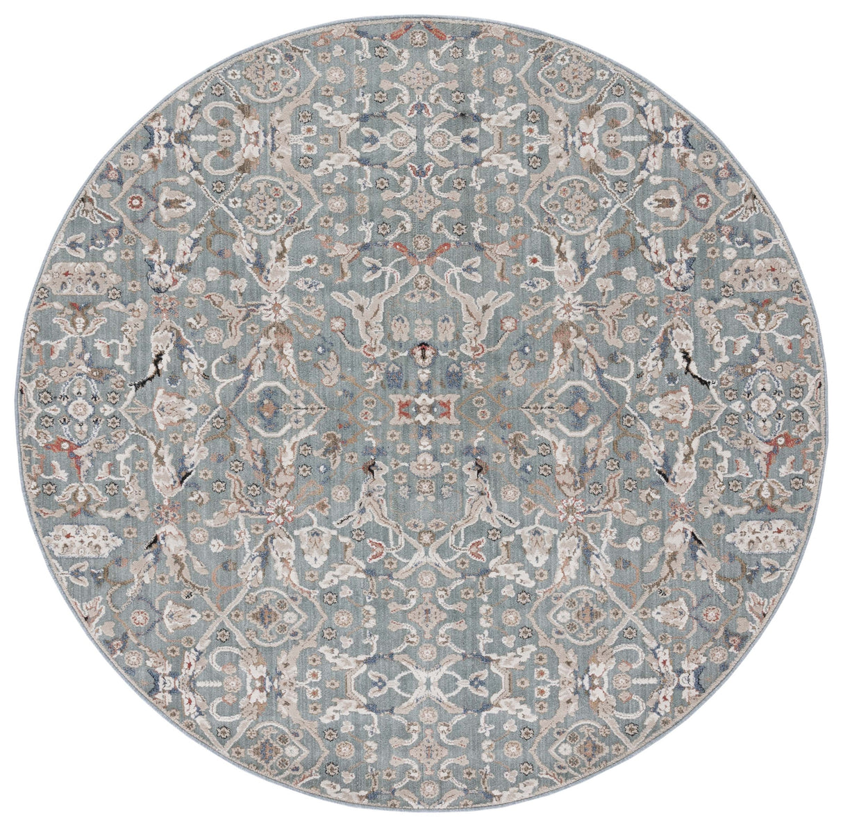 Safavieh Vivaldi Viv596N Navy/Rust Rug.